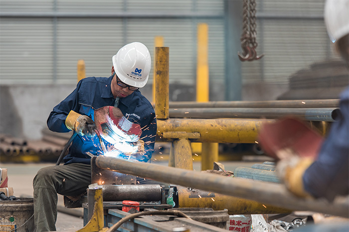 华蓥网架焊接车间